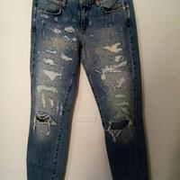 🌟 Jeans blu strappati Mauro Grifoni 🌟