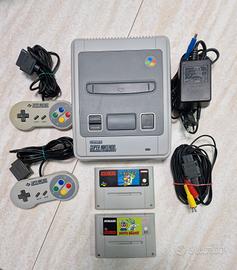 console super nintendo snes versione pal 