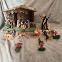 Set presepe vintage anni 2000