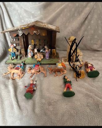 Set presepe vintage anni 2000