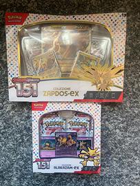 Pokemon Collezioni Zapdos Alakazam 151