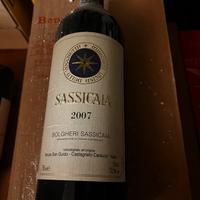 Vino Sassicaia 2007