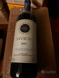 Vino Sassicaia 2007