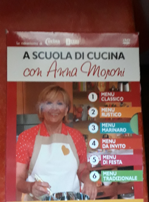 6 dvd + schede cucina con Anna Moroni