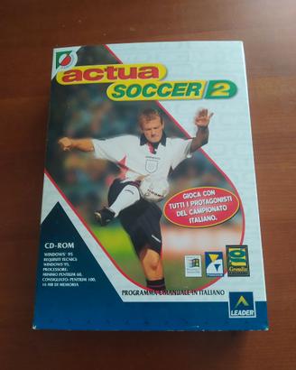 Gioco PC Actua Soccer 2 Leader Big Box 1997 ITA