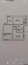 Appartamento luminoso 70mq