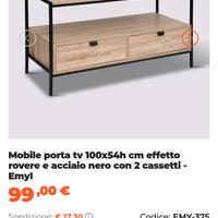 Mobile porta Tv Deghi