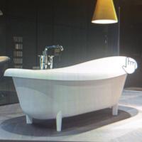 Vasca da bagno in corian