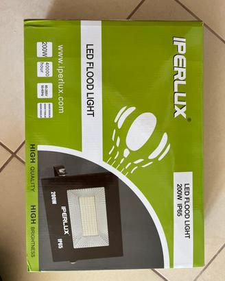 Faretto LED 200W IPERLUX Alta Luminosità IP65