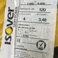 Pannelli Isover 1450 x 600 x 12