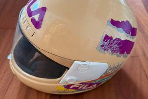 Casco moto fila vintage