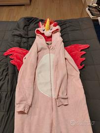 Pigiama intero unicorno alato