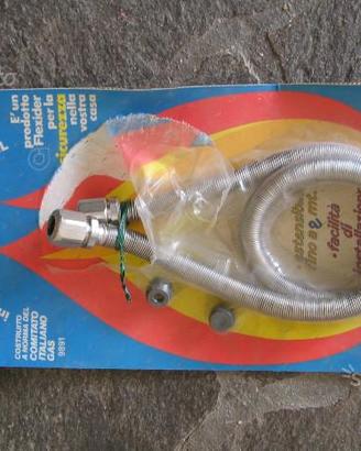 Raccordo tubo gas in inox