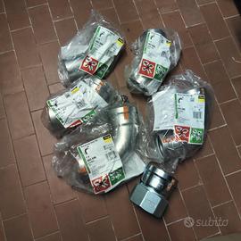 Lotto raccordi Viega Sanpress Inox XL