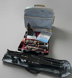 Clarinetto Jupiter sib +accessori vari