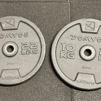 Bilanciere manubri dischi Decathlon