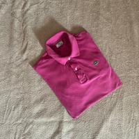 Lacoste polo classica uomo/donna fucsia - Taglia M