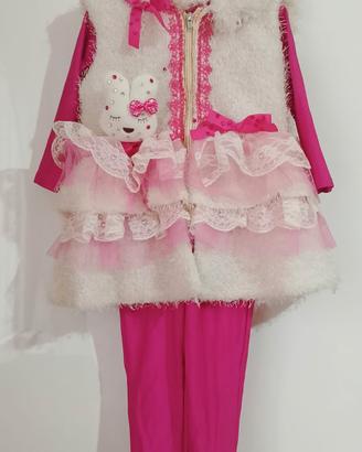vestito carnevale tg 5anni 
