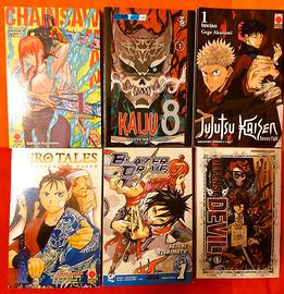 Box 6 manga — primi volumi