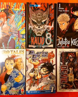 Box 6 manga — primi volumi