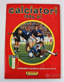 ALBUM FIGURINE PANINI COMPLETO CALCIATORI ANNATE V