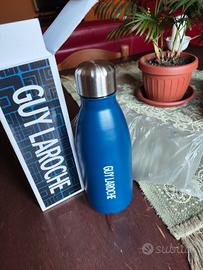 borraccia termica Guy Laroche nuova in acciaio 