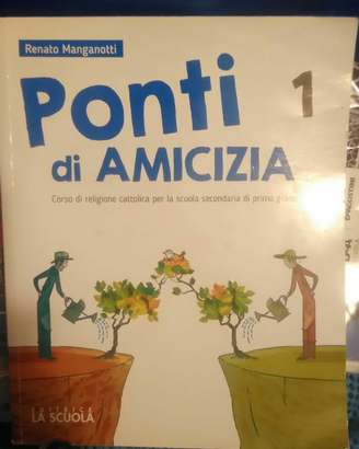 Vari libri scuola media con pieghi di libri