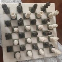 Scacchiera in marmo