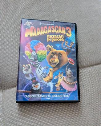 DVD Madagascar 3 - Ricercati in Europa - Dreamwork