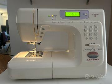 Janome Memory Craft 4800 computerizzata