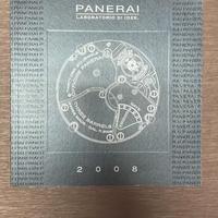 Per collezionisti: catalogo orologi Panerai 2008