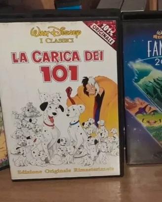 VHS cartoon walt disney,fiabe,avo film,stardust,ec