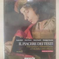 libro di italiano-IL PIACERE DEI TESTI. VOLUME 2.