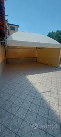 Gazebo in Acciaio Zincato Professionale 5 x 5
