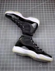 Nike AJ 11 Bianco e Nero Taglie 40-44