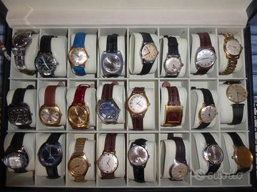 collezione orologi meccanici vintage manuale
