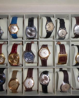 collezione orologi meccanici vintage manuale