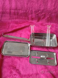 Bollisiringa Sterilizzatore acciaio Inox+ siringa