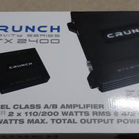 Amplificatore 2 canali Crunch gtx 2400 