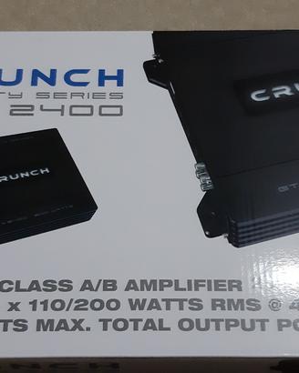Amplificatore 2 canali Crunch gtx 2400 
