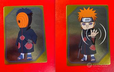 2 Carte Promo Limited Naruto Shippuden pain obito