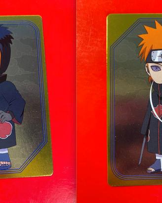 2 Carte Promo Limited Naruto Shippuden pain obito