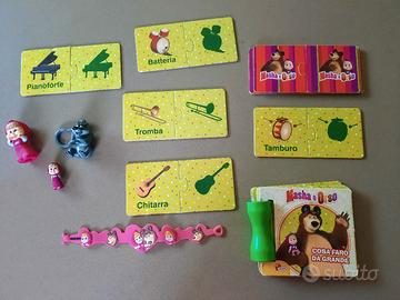 Masha & Orso libretto + puzzle