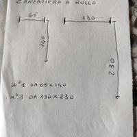 Blocco di zanzariere a rullo 