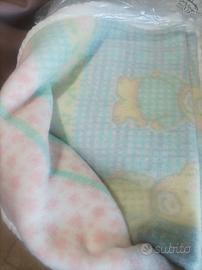 Coperta per culla in lana 