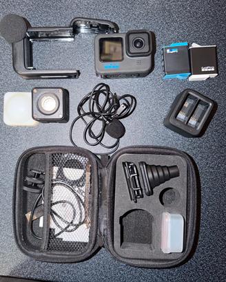 GoPro10 + Unità multimediale + luce +Accessori