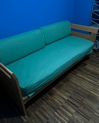 Divano letto singolo con doghe