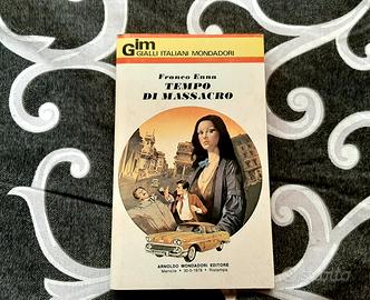 LIbro giallo tempo di massacro Enna Mondadori 1978
