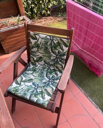 4 sedie da giardino