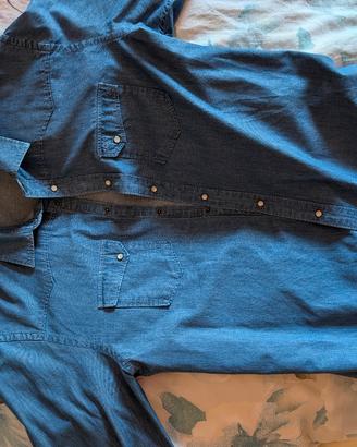 camicia denim sun 68 taglia M 